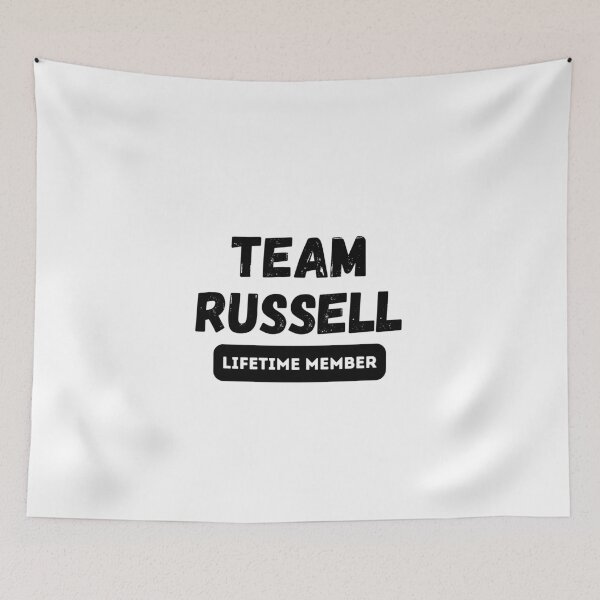 Item preview, Team RUSSELL Lifetime member family gift designed and sold by IssaraStudio.