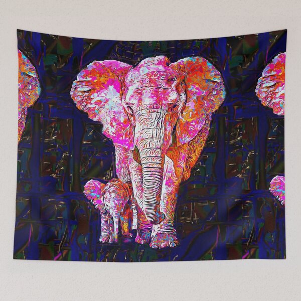 Item preview, Elephant Family Painted designed and sold by Daniel Janda.