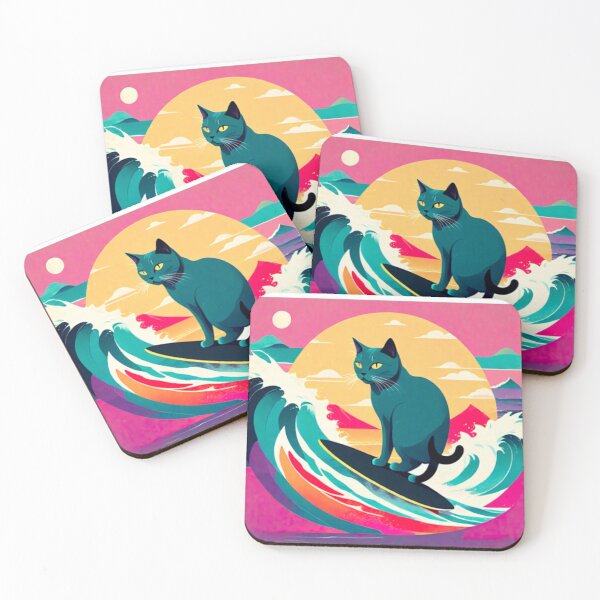 Item preview, Cat surfing designed and sold by casanova2301.