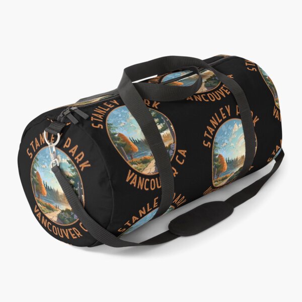 Item preview, Stanley Park Vancouver Canada Retro Distressed Circle designed and sold by KrisSidDesigns.