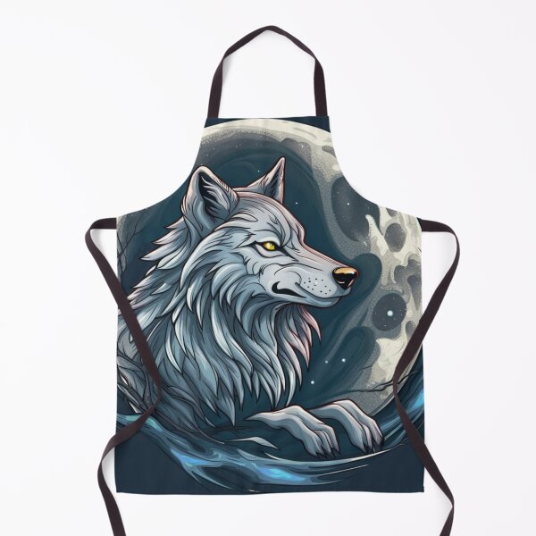 Item preview, Lunar Howl: Captivating Wolf Moon designed and sold by NightshadeWolfs.