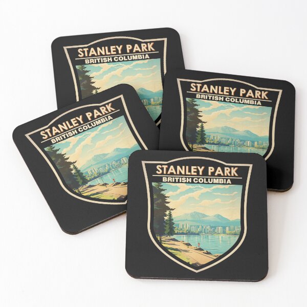 Item preview, Stanley Park Vancouver Canada Vintage Badge designed and sold by KrisSidDesigns.