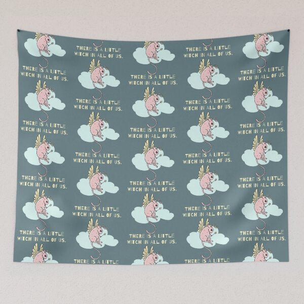 Item preview, There is a little witch in all of us. cute pink mouse art designed and sold by La Loca.