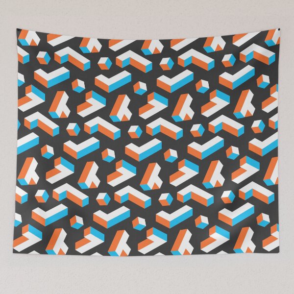 Item preview, Abstract geometric pattern in retro style. designed and sold by Yaaaaay.