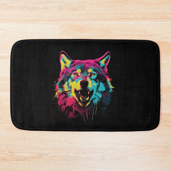 Item preview, Pop Art Wolf's Head designed and sold by TheArtfulPair.