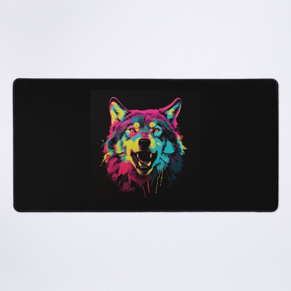Item preview, Pop Art Wolf's Head designed and sold by TheArtfulPair.