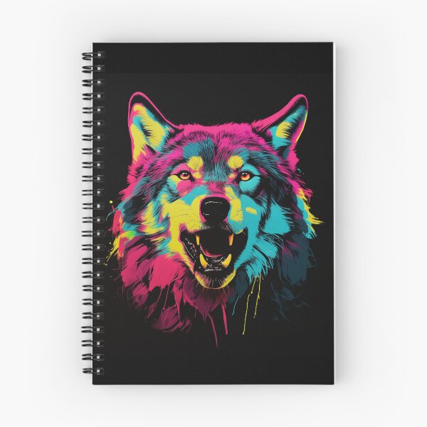 Item preview, Pop Art Wolf's Head designed and sold by TheArtfulPair.