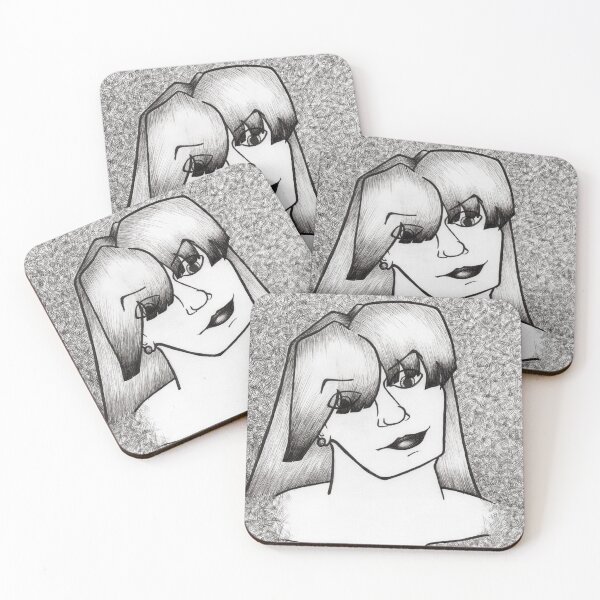 Item preview, Lady Head Tilt designed and sold by MaledictionWolf.