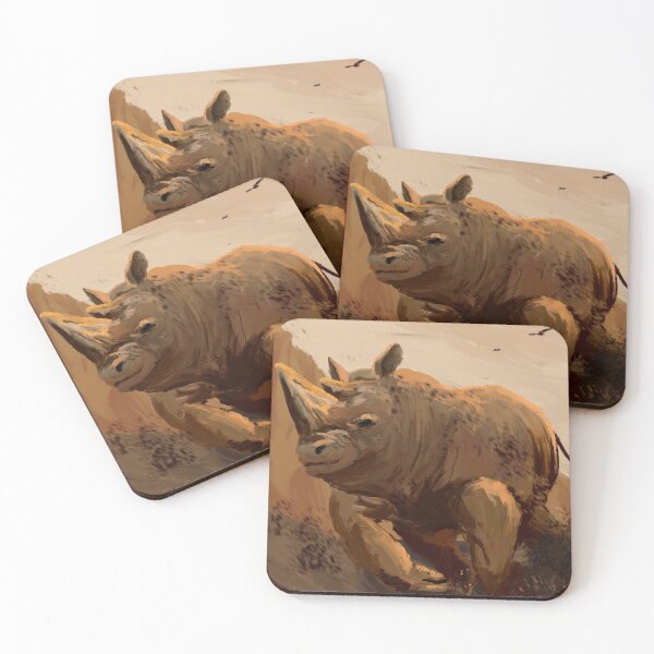 Item preview, The Rhino Run designed and sold by keanu-draws.