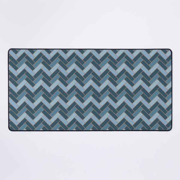 Item preview, Blue and Copper Hues Herringbone Pattern designed and sold by James Prince.