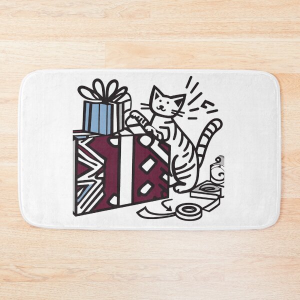 Item preview, Cat Christmas Gift Cat Cult Cat opening box designed and sold by sharon1210.