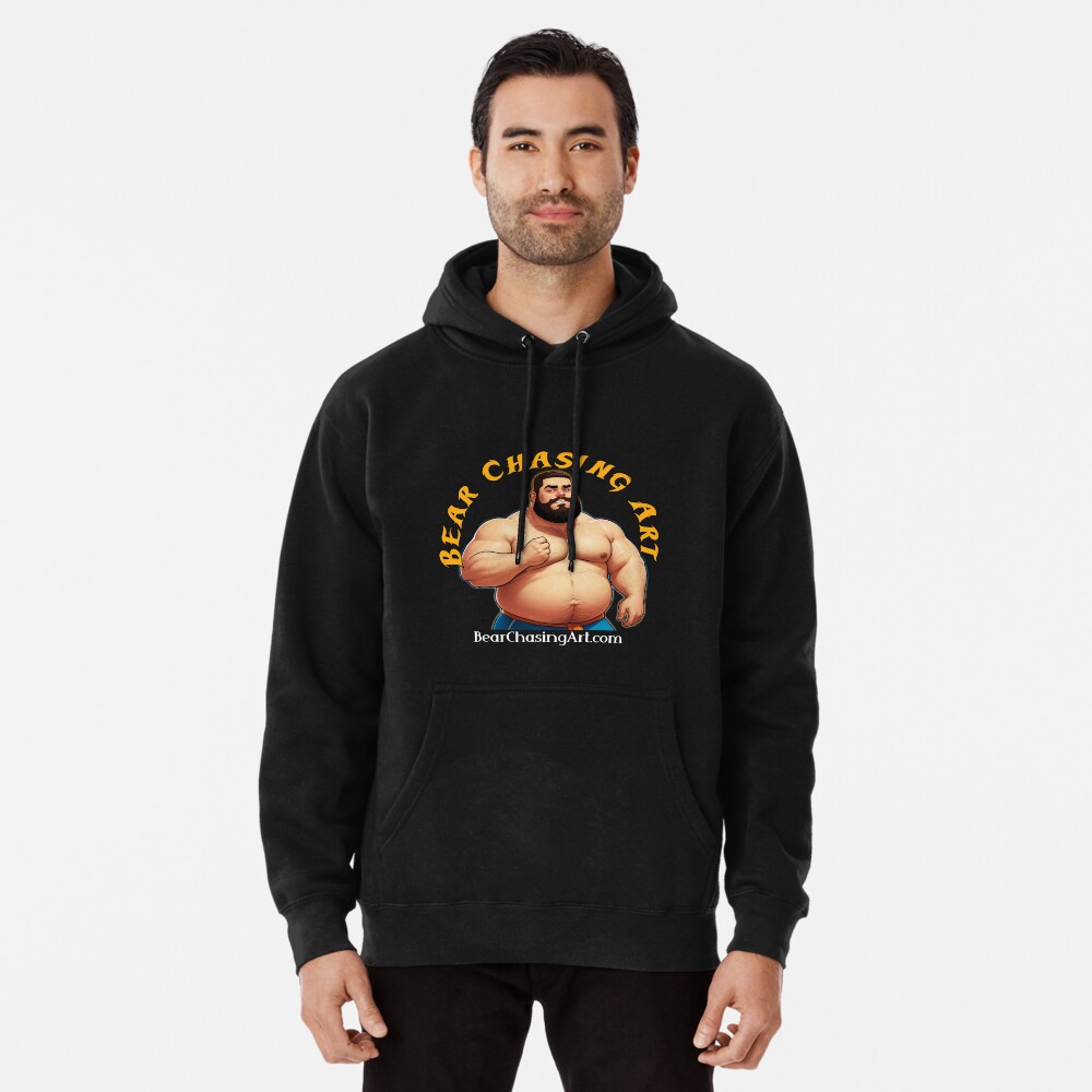 Item preview, Pullover Hoodie designed and sold by bearchasingart.