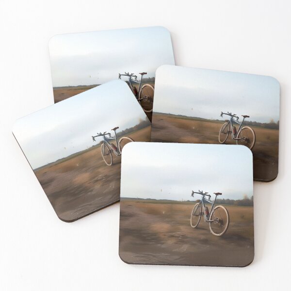 Item preview, The essence of Gravel - Scenic Cycling Digital Art designed and sold by ReelRide Creations.