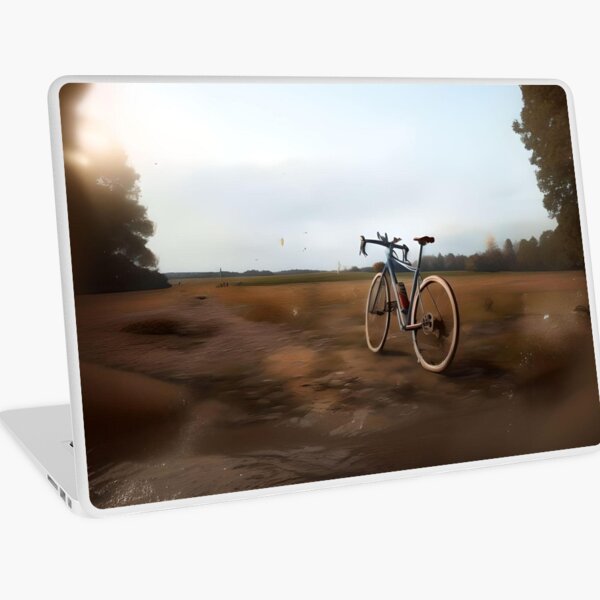 Item preview, The essence of Gravel - Scenic Cycling Digital Art designed and sold by ReelRide Creations.