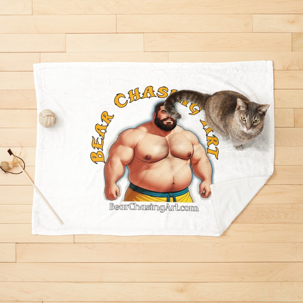 Item preview, Pet Blanket designed and sold by bearchasingart.