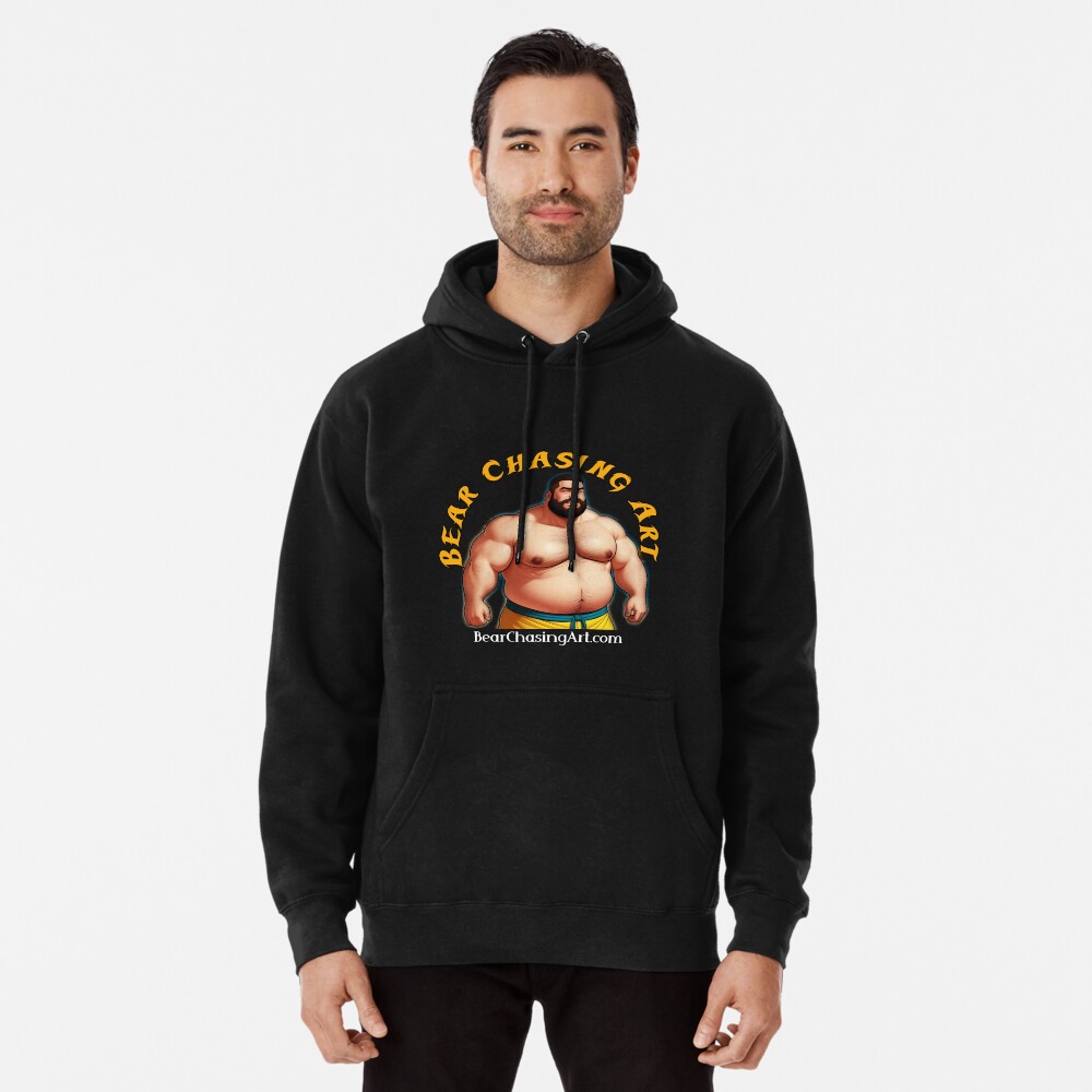 Item preview, Pullover Hoodie designed and sold by bearchasingart.