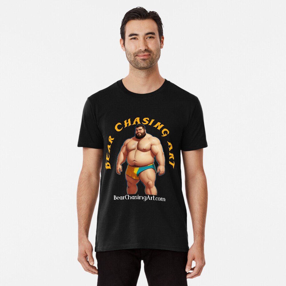 Item preview, Premium T-Shirt designed and sold by bearchasingart.