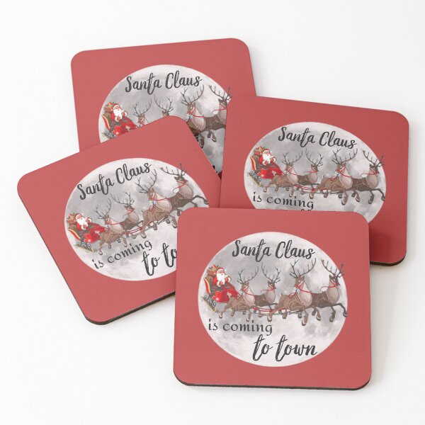 Item preview, Santa Claus is coming to town designed and sold by RayofSunshine77.