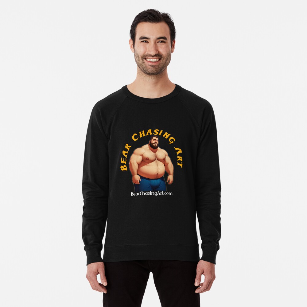 Item preview, Lightweight Sweatshirt designed and sold by bearchasingart.