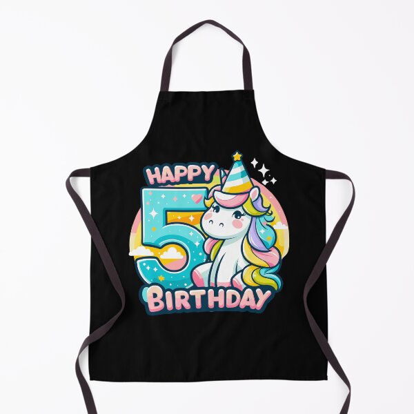 Item preview, Magical Unicorn Happy 5th Birthday Party Design designed and sold by Jurady.