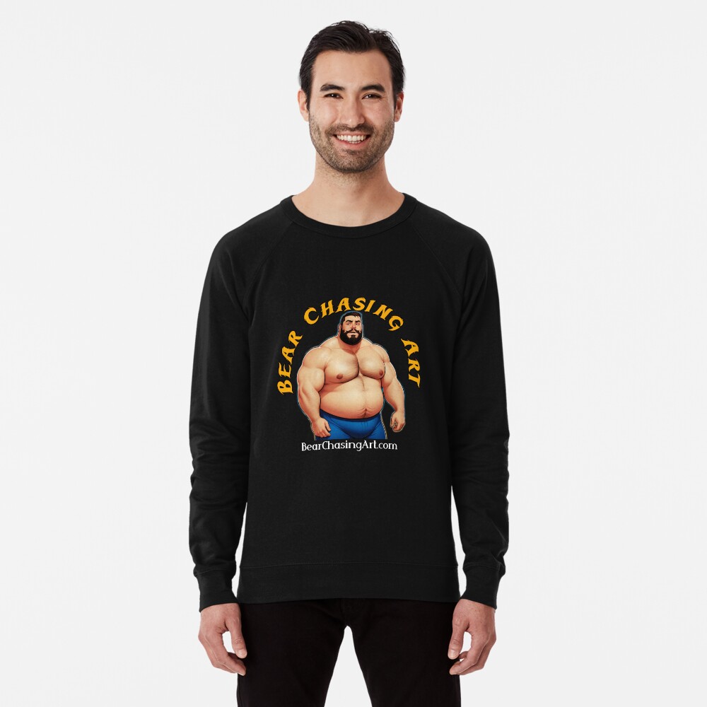 Item preview, Lightweight Sweatshirt designed and sold by bearchasingart.