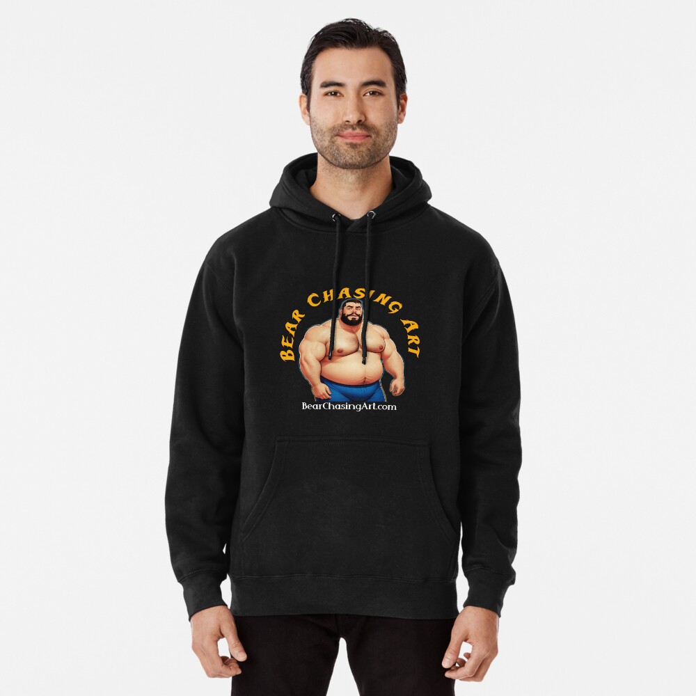 Item preview, Pullover Hoodie designed and sold by bearchasingart.