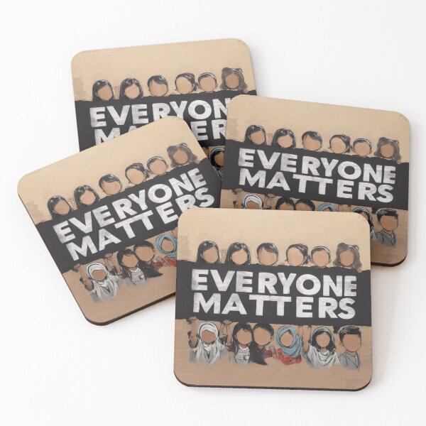 Item preview, Everyone Matters | A Heartwarming Quote Tributing to Children and Their Value designed and sold by MushiLee.