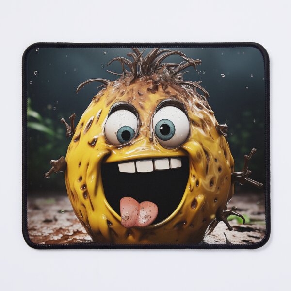 Item preview, Comic street art yellow colorful black laughing squinting beet fruit designed and sold by G-M-Designs.