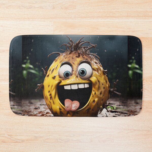 Item preview, Comic street art yellow colorful black laughing squinting beet fruit designed and sold by G-M-Designs.