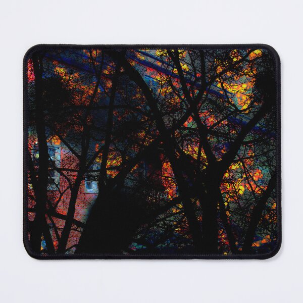 Item preview, Gloomy tree on colorfull background designed and sold by Akiunia.