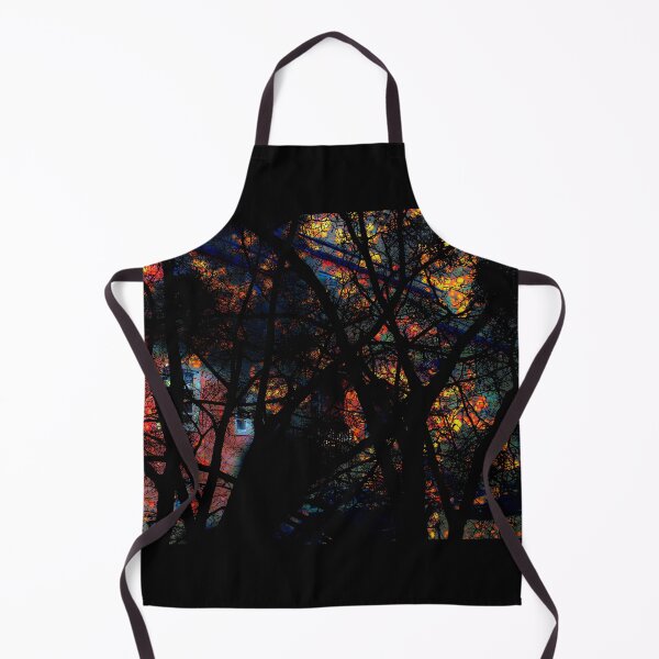 Item preview, Gloomy tree on colorfull background designed and sold by Akiunia.