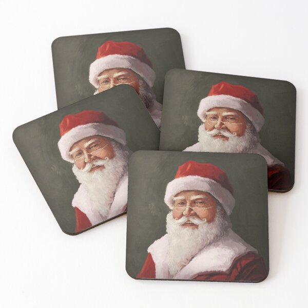 Item preview, Oil painting of Santa Claus designed and sold by PP-Patterns.