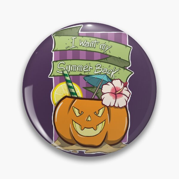 Item preview, HALLOWEEN 2019 - "I want my summer back" PUMPINK VERSION designed and sold by CerryDesain.