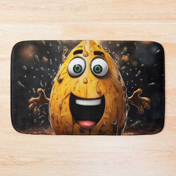Item preview, Comic street art yellow colorful black laughing squinting beet fruit designed and sold by G-M-Designs.