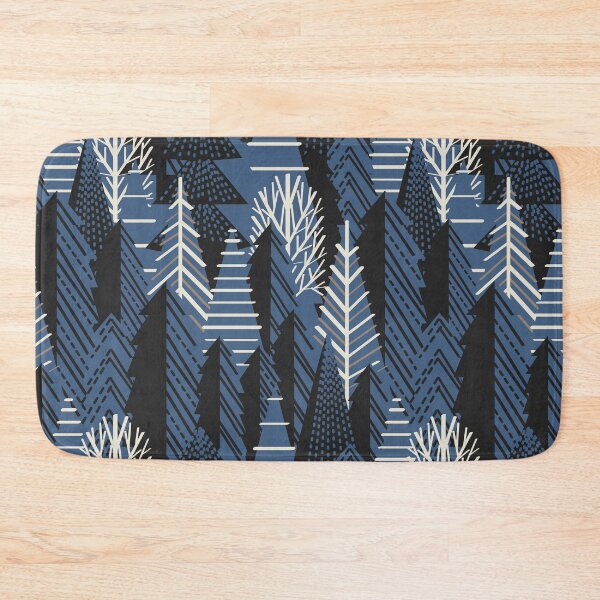 Item preview, Winter forest // blue ridge black mountain and morel cozy pine trees  designed and sold by SelmaCardoso.