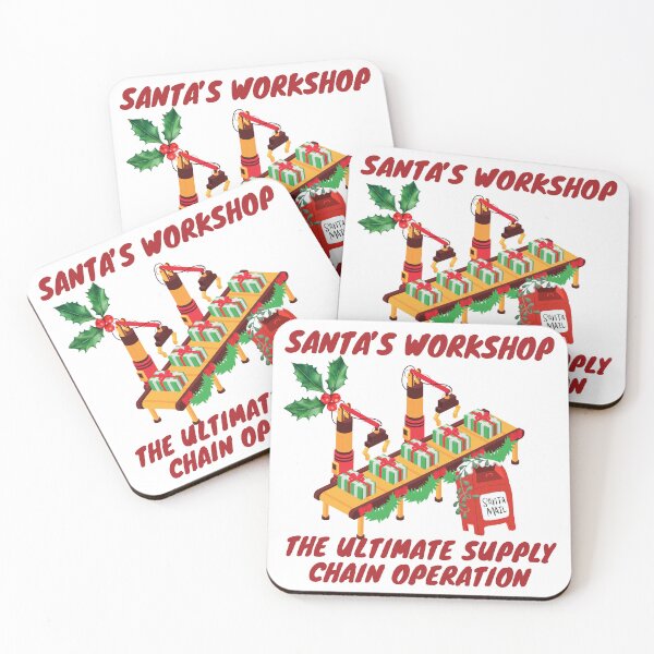 Item preview, Santa's workshop, the ultimate supply chain operation, logistics designed and sold by NoetherSym.