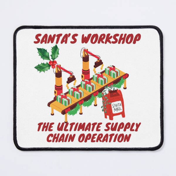 Item preview, Santa's workshop, the ultimate supply chain operation, logistics designed and sold by NoetherSym.