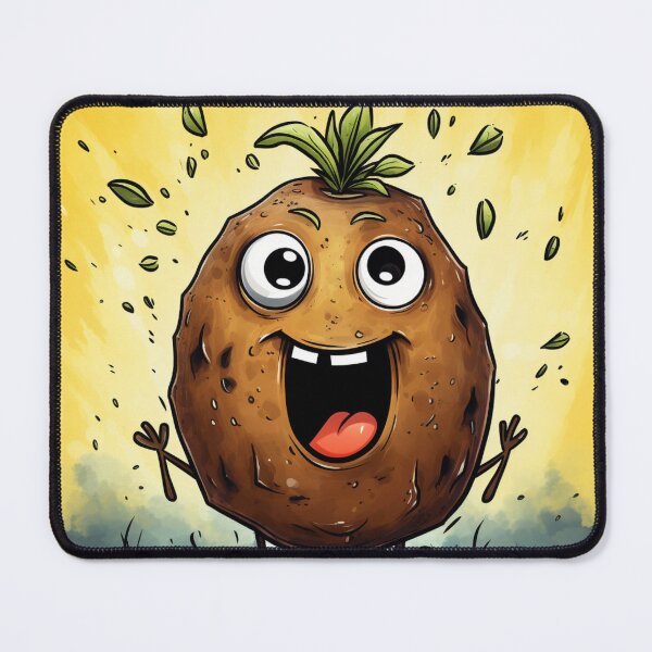 Item preview, Comic street art yellow colorful black laughing squinting beet fruit designed and sold by G-M-Designs.