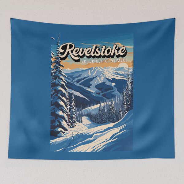 Item preview, Revelstoke Canada Winter Vintage designed and sold by KrisSidDesigns.