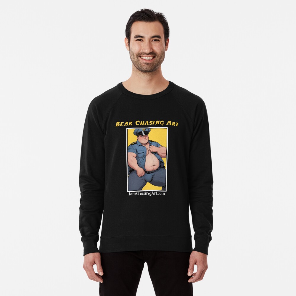 Item preview, Lightweight Sweatshirt designed and sold by bearchasingart.