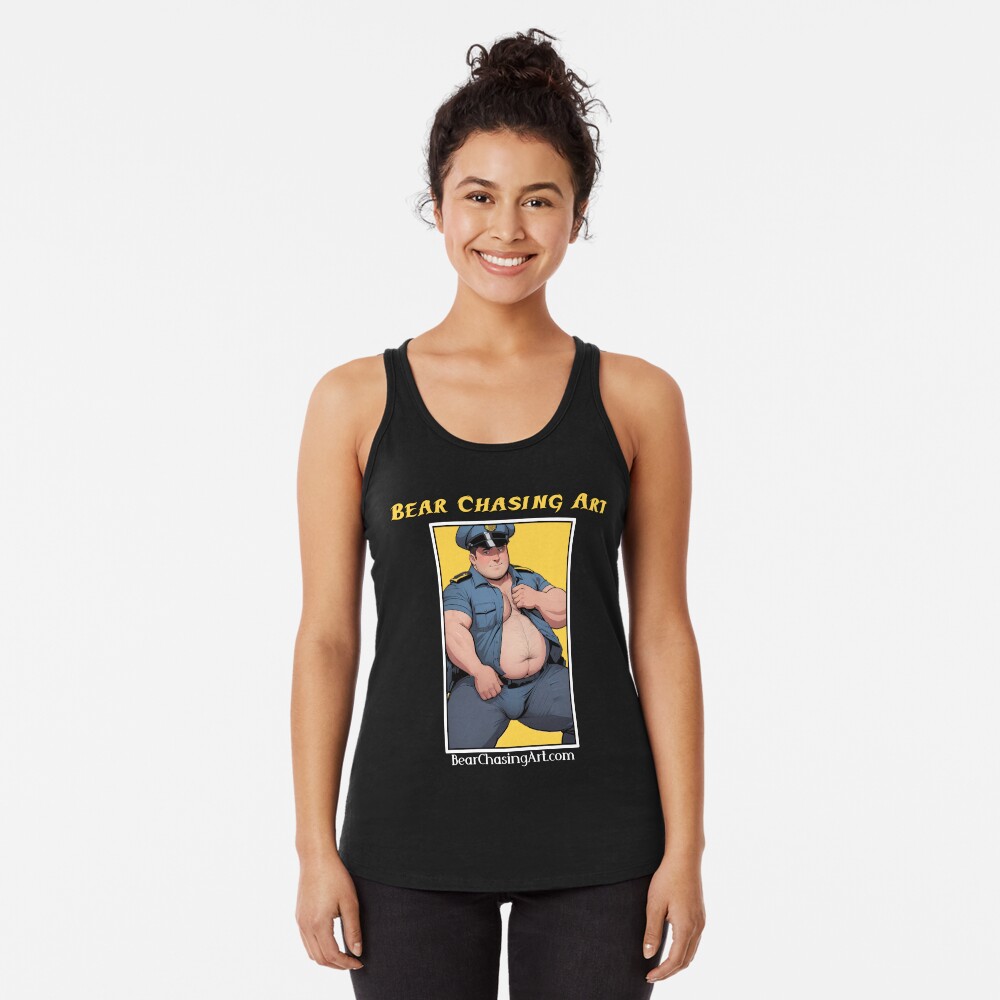 Item preview, Racerback Tank Top designed and sold by bearchasingart.