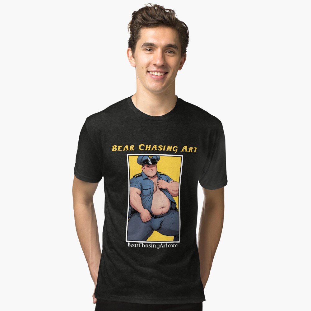 Item preview, Tri-blend T-Shirt designed and sold by bearchasingart.