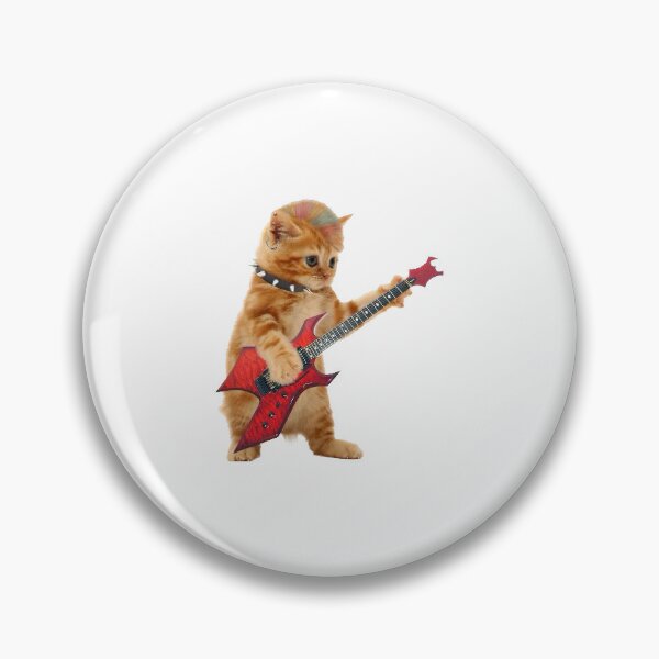 Aperçu de l'œuvre chaton rockstar créée et vendue par Jellyly.