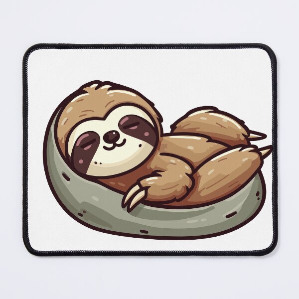 Item preview, Sleeping Sloth Art designed and sold by Pattern-Parade.