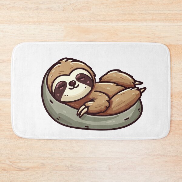 Item preview, Sleeping Sloth Art designed and sold by Pattern-Parade.