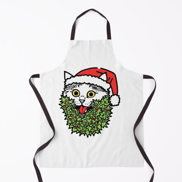 Item preview, Cat Christmas Cat with Beard Santa Claus Cat designed and sold by sharon1210.