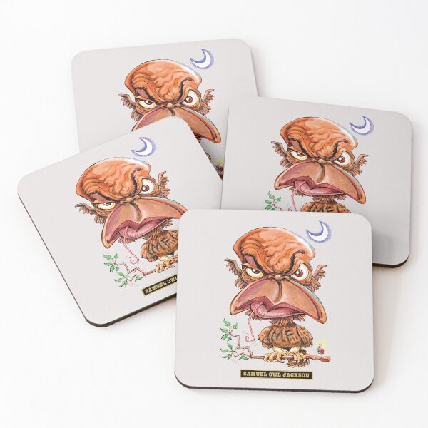 Item preview, SAMUEL OWL JACKSON - Another Great Illustration from Paul Cemmick's MOVIESTAR MUTATIONS by David Richardson designed and sold by TIGERDAVER.