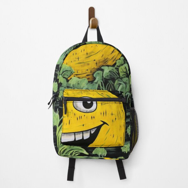 Item preview, Comic street art yellow colorful black laughing turnip fruit designed and sold by G-M-Designs.