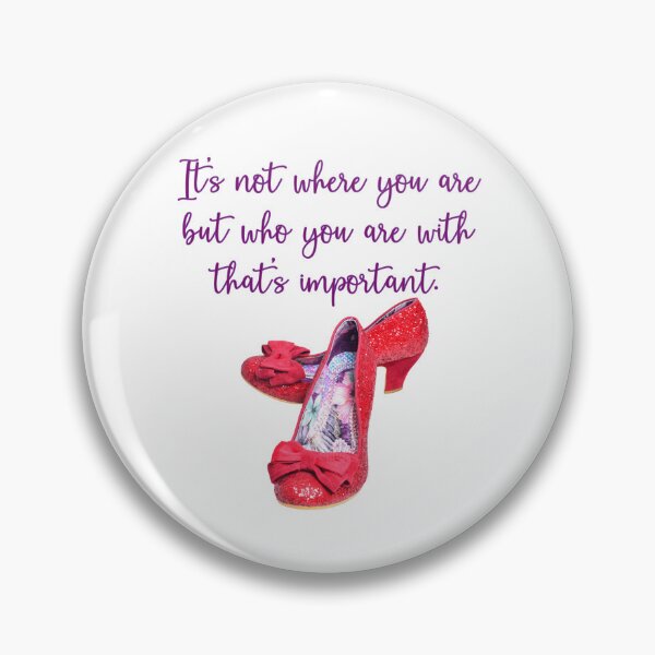 Item preview, Not where but who is important designed and sold by LisaNewportFAB.