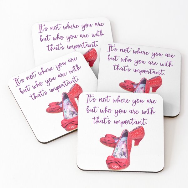 Item preview, Not where but who is important designed and sold by LisaNewportFAB.